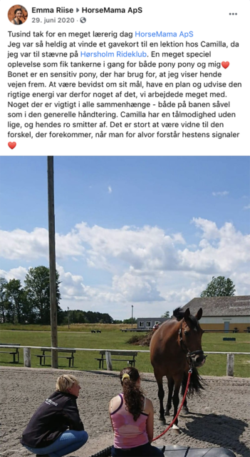 Anbefaling HorseMama