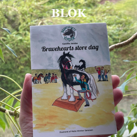 Blok med motiv fra Bravehearts store dag